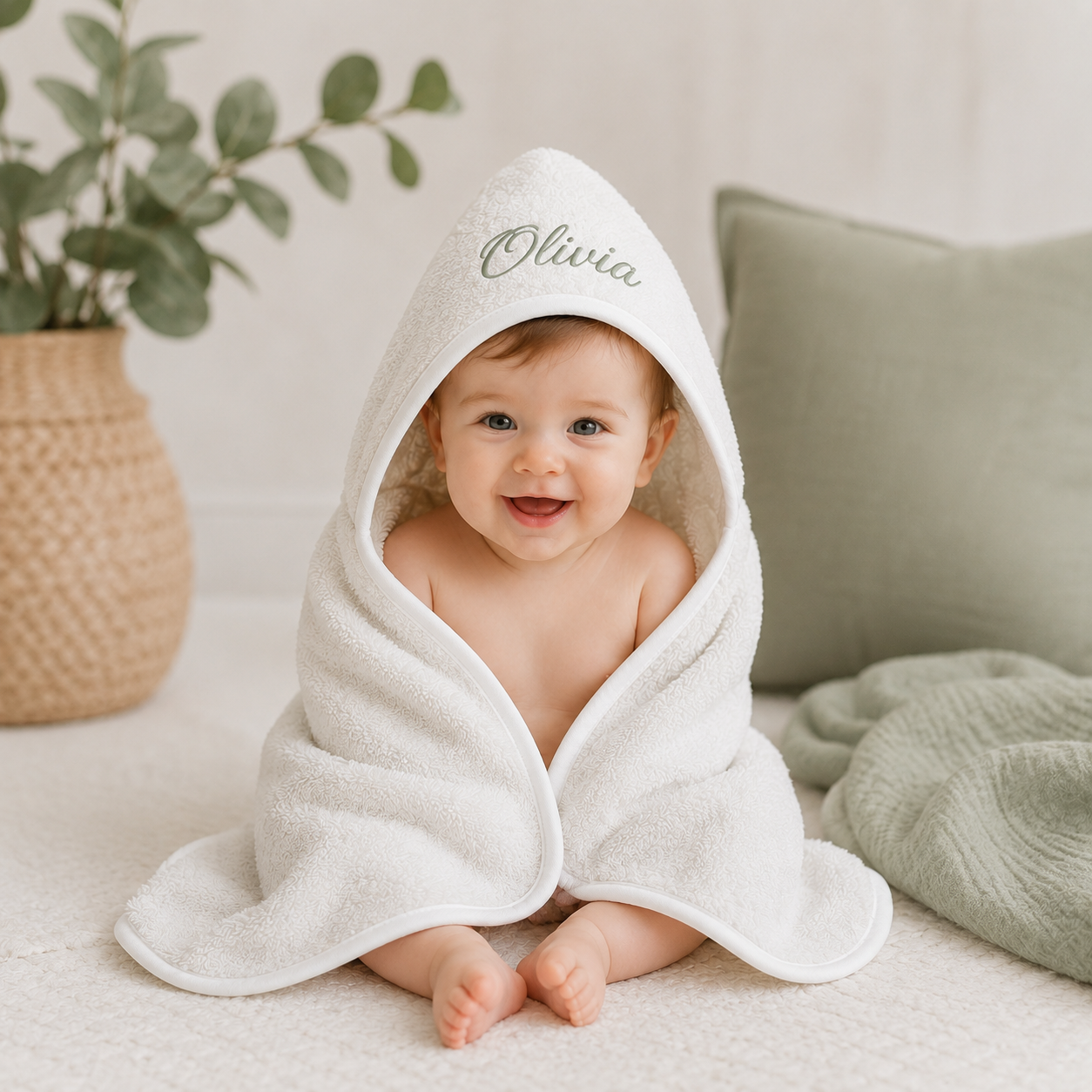 Bespoke Hooded Baby Towel